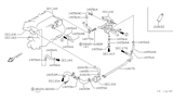 Diagram for 2002 Nissan Pathfinder Cooling Hose - 14055-0W010