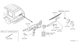 Diagram for 1998 Nissan Pathfinder Wiper Arm - 28780-0W000