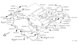 Diagram for 2002 Nissan Pathfinder Thermostat Housing - 14053-5W900