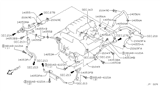 Diagram for 2004 Nissan Pathfinder Cooling Hose - 14056-5W900