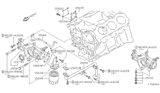 Diagram for 2008 Nissan Pathfinder Oil Filter - 15208-31U00