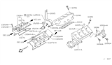 Diagram for 2004 Nissan Pathfinder Cylinder Head Gasket - 11044-4W005