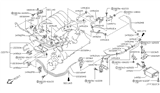 Diagram for 2002 Nissan Pathfinder EGR Valve - 14956-1P110