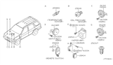 Diagram for Nissan 200SX Transmitter - 28268-9B900