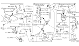 Diagram for 1998 Nissan Pathfinder Power Steering Hose - 49721-0W000