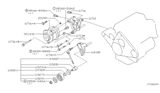 Diagram for 2003 Nissan Pathfinder Timing Belt Idler Pulley - 11927-AL500