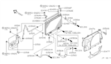 Diagram for 1997 Nissan Pathfinder Radiator Hose - 21503-0W000