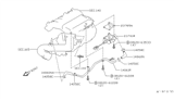 Diagram for 2003 Nissan Pathfinder Idle Control Valve - 23781-1W600