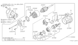 Diagram for 2000 Nissan Pathfinder Starter Brush - 23380-9E010