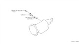 Diagram for 1998 Nissan Pathfinder Vehicle Speed Sensor - 25010-1W100