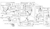 Diagram for 2004 Nissan Pathfinder Power Steering Hose - 49720-5W900