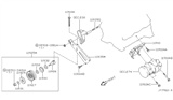 Diagram for Nissan A/C Idler Pulley - 11925-AG300