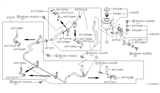 Diagram for 2002 Nissan Pathfinder Power Steering Hose - 49725-4W011