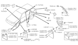 Diagram for 1997 Nissan Pathfinder Mud Flaps - G8811-0W001