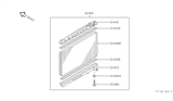 Diagram for 1999 Nissan Pathfinder Coolant Reservoir - 21413-0W000