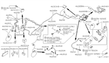 Diagram for 1997 Nissan Pathfinder Brake Line - 46310-0W000