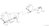 Diagram for 1996 Nissan Pathfinder Universal Joints - 37126-0W725