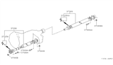 Diagram for Nissan Pathfinder Drive Shaft - 37200-0W700