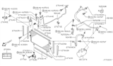 Diagram for 1999 Nissan Pathfinder A/C Hose - 92490-0W707