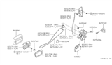 Diagram for 1998 Nissan Pathfinder Door Lock Actuator - 82503-5P010