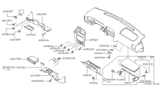 Diagram for 1996 Nissan Pathfinder Air Bag - K8515-0W000