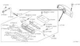 Diagram for 2000 Nissan Maxima Ambient Temperature Sensor - 27720-15U00