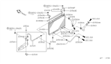 Diagram for 1999 Nissan Pathfinder Coolant Reservoir - 21710-0W001