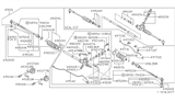 Diagram for 1989 Nissan Stanza Tie Rod End - 48510-01E26