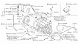 Diagram for Nissan Hardbody Pickup (D21) Fuel Line Clamps - 01552-00401