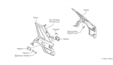 Diagram for 1988 Nissan Stanza Fuel Filler Housing - 78120-D4000