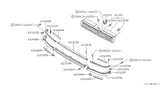 Diagram for 1987 Nissan Stanza Grille - 62333-D4000