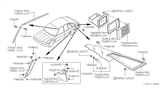 Diagram for Nissan Stanza Mud Flaps - G8880-D4001