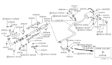 Diagram for 1986 Nissan 200SX Exhaust Flange Gasket - 20711-01E00