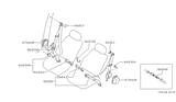 Diagram for 1988 Nissan Stanza Seat Belt - 86840-D3862