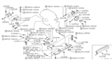 Diagram for 1987 Nissan Stanza Engine Mount - 11238-D4200