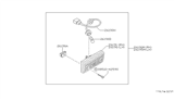 Diagram for 1988 Nissan Stanza Side Marker Light - B6190-D4510