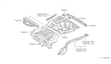 Diagram for 1989 Nissan Stanza Floor Pan - 74530-D4500