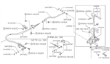 Diagram for 1989 Nissan Stanza Shift Cable - 34935-D4070