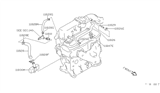 Diagram for 1985 Nissan 200SX PCV Valve - 11810-E3001