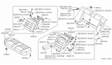 Diagram for 1987 Nissan Stanza Seat Cushion - 88300-D4507