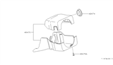 Diagram for 1987 Nissan Stanza Steering Column Cover - 48474-D4502
