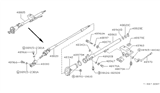 Diagram for 1988 Nissan Stanza Intermediate Shaft - 48820-D4705