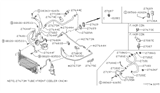 Diagram for Nissan Stanza A/C Hose - 92442-D4520