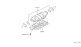 Diagram for Nissan Hardbody Pickup (D21) Catalytic Converter - 20802-D5525