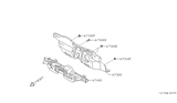 Diagram for 1987 Nissan Maxima Dash Panels - 67300-13E30