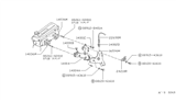 Diagram for 1987 Nissan Stanza Exhaust Manifold - 14004-D3500