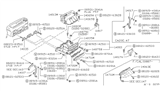 Diagram for Nissan Stanza Intake Manifold - 14003-D5500