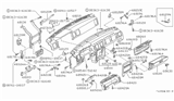 Diagram for 1991 Nissan Pathfinder Body Mount Hole Plug - 00603-20730