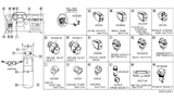 Diagram for 2015 Nissan Murano Door Jamb Switch - 25261-3KA0A