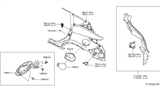 Diagram for Nissan Murano Fuel Door - G8830-5AAMA